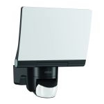 Steinel LED Floodlight XLED Home Black 20W 1608lm - 830 Warm White | IP44 - Motion and Light Sensor - Symmetrical