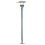 Nordlux Lønstrup 32 Pedestal Lamp Steel and Glass Grey | 320mm - IP44 - Suitable for E27