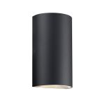 Nordlux Rold Wall Light Metal Black Up & Down 10.5W 350lm - 830 Warm White