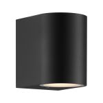 Nordlux Dion Wall Light Aluminium Black | Suitable for 1x GU10
