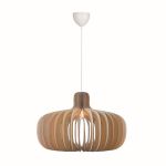 Nordlux Hazo 65 Pendant Wood Brown | Suitable for 1x E27