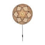 Good&Mojo Wall Light Andros Natural/White | Suitable for 1x E27 