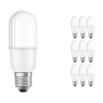 Multipack 10x Ledvance CLASSIC LED E27 Linear Frosted 9W 1050lm - 840 Cool White | Replaces 75W