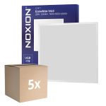 Multipack 5x Noxion LED Panel Ecowhite V4.0 28W 3360lm CCT  |  600X600 UGR<19