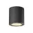 SLV Sitra Ceiling Light Aluminium Grey Round | Outdoor - IP44 - Suitable for 1x GX53 