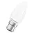 Ledvance Classic LED B22 Candle Frosted 3.4W 470lm - 827 Extra Warm White | Replaces 40W