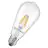 Ledvance Classic LED E27 Pear Filament Clear 3.4W 470lm - 827 Extra Warm White | Replaces 40W