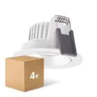 Multipack 4x Ledvance LED  SPOT ADJUST Aluminium  8W 720lm 36D - 940 Cool White | Cutout 68mm - IP20 - Best Colour Rendering -  Dimmable