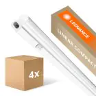 Multipack 4x Ledvance LED Batten Linear Compact Switch 14W 1500lm - 840 Cool White | 120cm