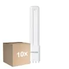Multipack 10x Noxion Lucent PL-L LED 7.9W 1000lm - 840 Cool White | 4-Pin - Replaces 18W