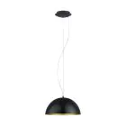Eglo Pendant Gaeta 1 Steel Black Gold | IP20 - Suitable for 1x E27 