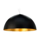 Eglo Pendant Gaeta 1 Steel Black Gold | IP20 - Suitable for 1x E27 