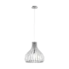 Eglo Pendant Tindori Steel Satin Nickel | IP20 - Suitable for 1x E27 