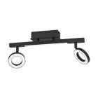 Eglo Ceiling Light Cardillio 2 Aluminium Steel Black 3.2W 400lm - 830 Warm White | IP20 
