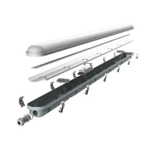 Waterdichte LED armaturen met wartel